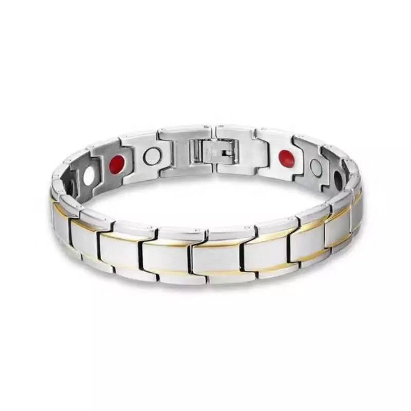Health Wellness Bracelet - Detachable Magnetic Negative Ion Bracelet For