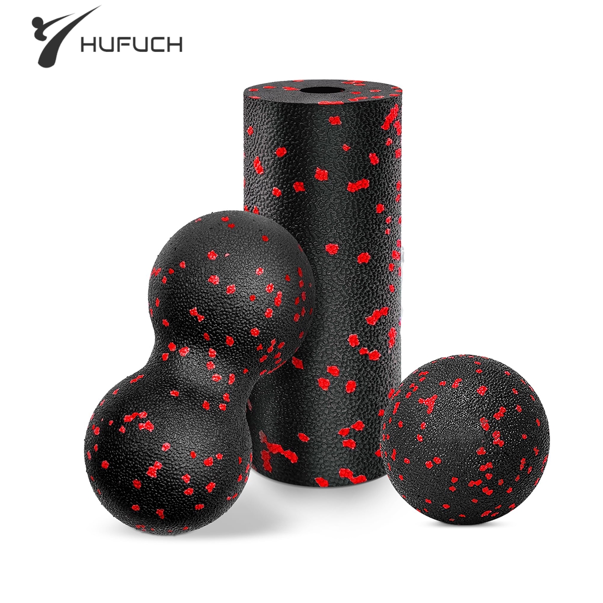 Vibrating Foam Roller - Hollow Yoga Roller Massage Peanut Ball