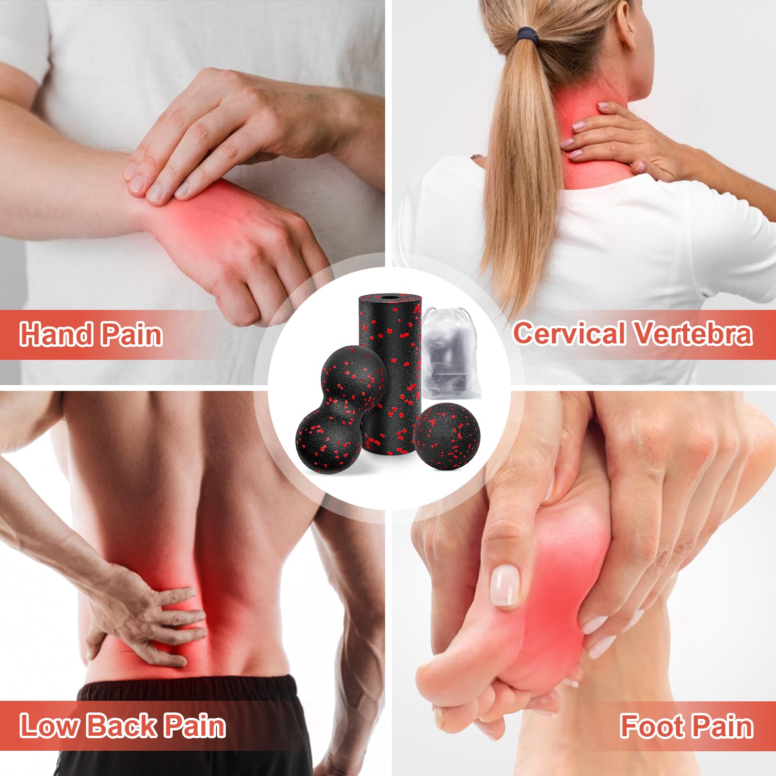 Hollow Yoga Roller Massage Pea – Vibrating Foam Roller Bewertung und Preis