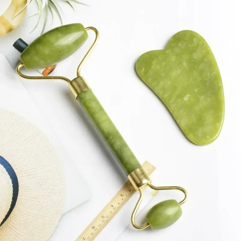 Natural jade roller massager,  – Vibrating Foam Roller Bewertung und Preis