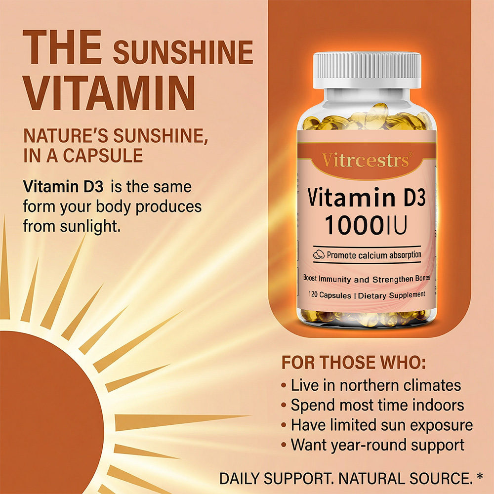 Vitamin D3 1000 IU Capsules, S – Health Wellness Day Bewertung und Preis