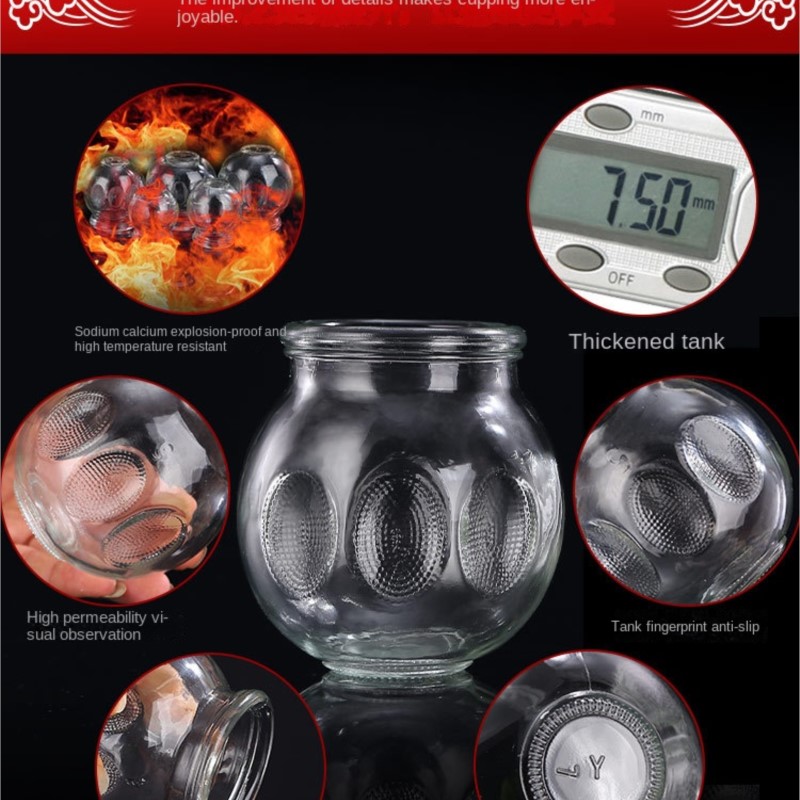 Glass Cupping Therapy Set Fire – Cupping Therapy Set Bewertung und Preis