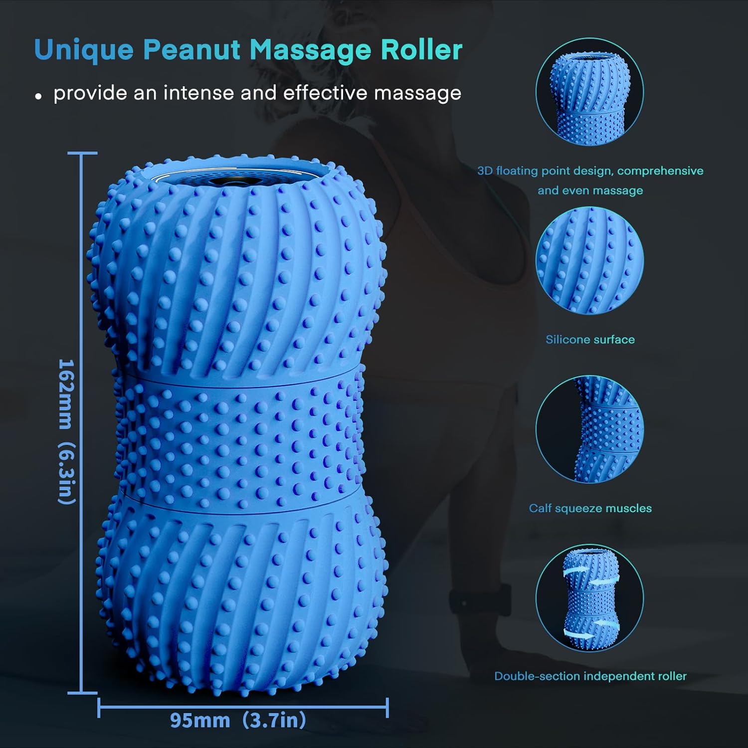 2 in 1 Vibrating Peanut Massag – Vibrating Foam Roller Bewertung und Preis