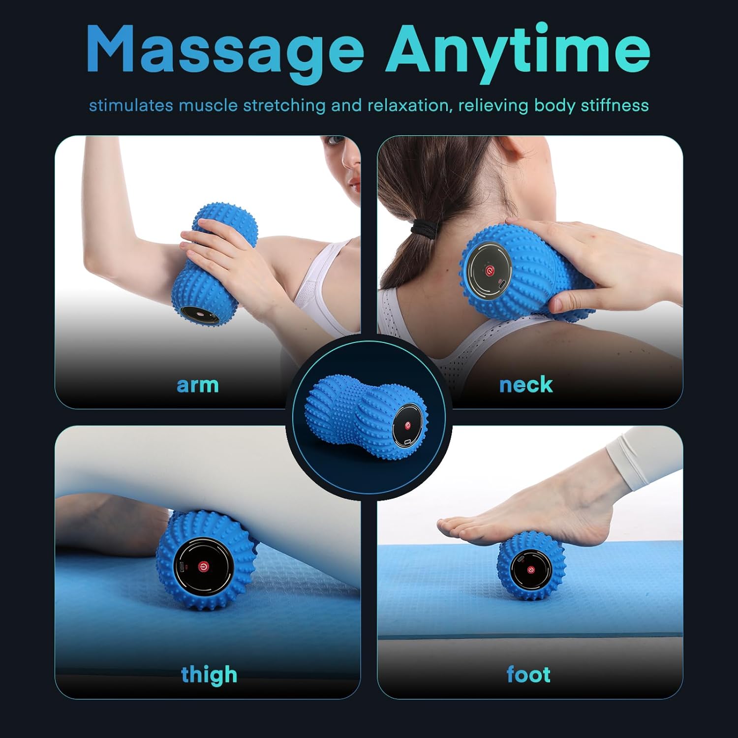 2 in 1 Vibrating Peanut Massag – Vibrating Foam Roller Bewertung und Preis