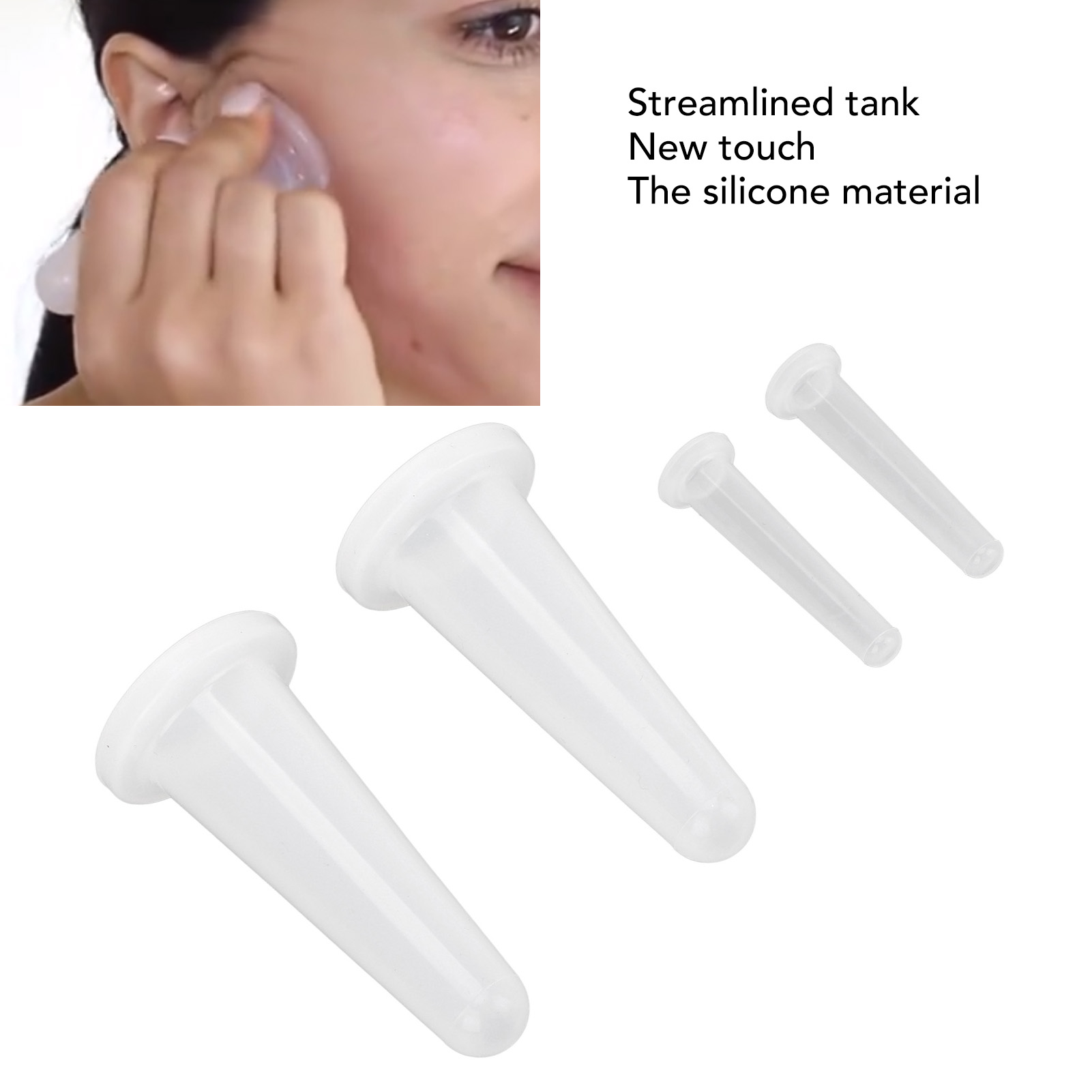 Facial Cupping Set 4pcs Silico – Cupping Therapy Set Bewertung und Preis