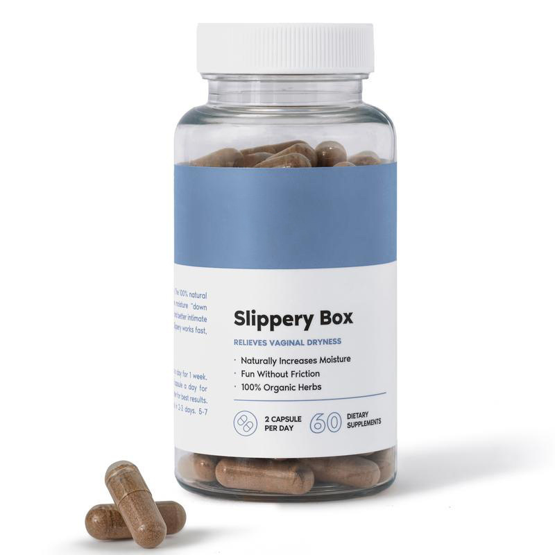 Slippery Box - 60 Capsules for – Health Wellness Day Bewertung und Preis
