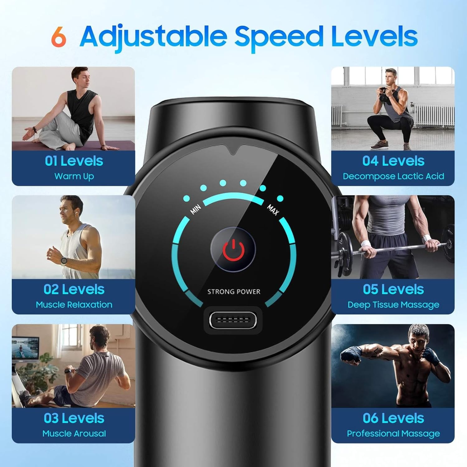 New Deep Tissue Massage Gun Po – Health Wellness Fitness Bewertung und Preis
