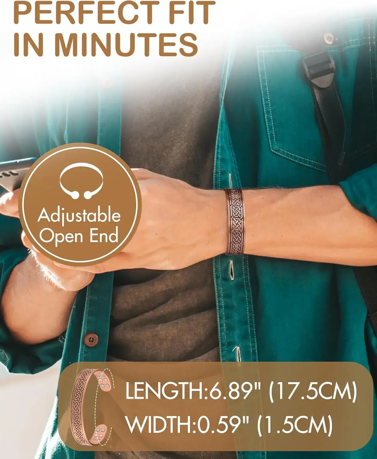 ARADOO Vintage Pure Copper Mag – Health Wellness Bracelet Bewertung und Preis