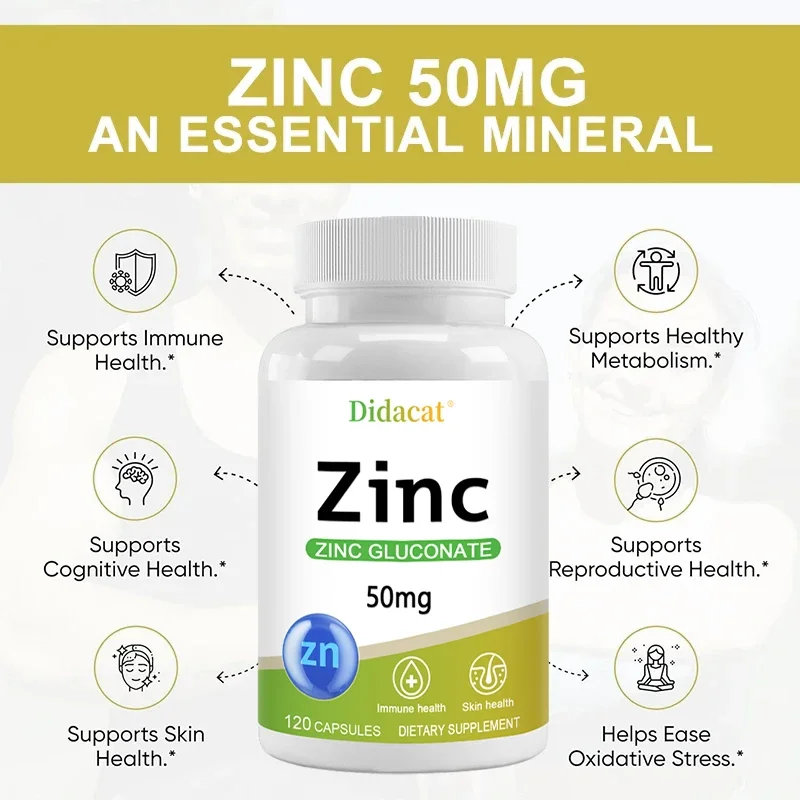 Zinc 50 Mg - with Zinc Glucona – Health Wellness Day Bewertung und Preis